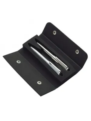double metal pens in case